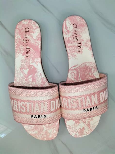 dior pink sandals|christian dior pink sandals.